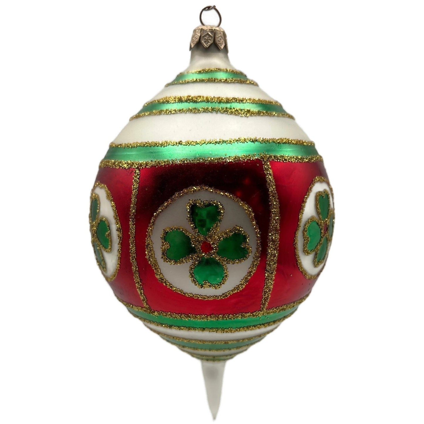 Christopher Radko Emerald Isle St. Patrick Drop Christmas Tree Ornament 97-204-0