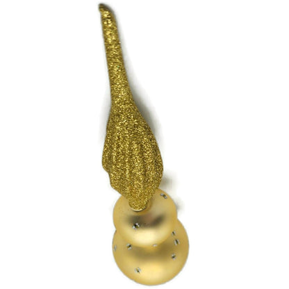 Patricia Breen Miniature Beehive Finial Gold Bee Spring Christmas Tree Topper