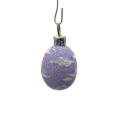 Patricia Breen Miniature Egg Cow and Moon Complimentary Easter Tree Ornament CO