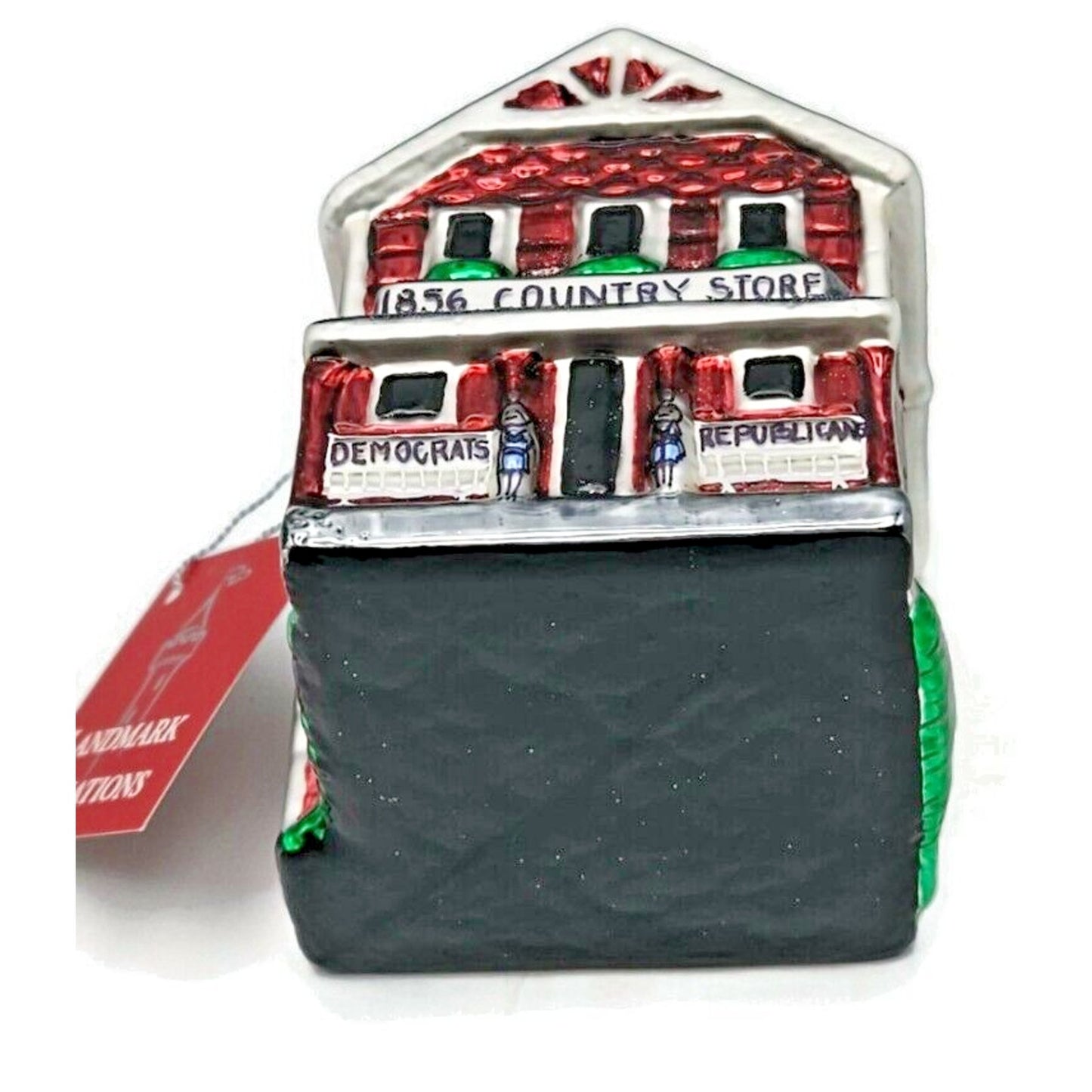 Landmark Creations The 1856 Country Store Hand Painted European Glass Ornament