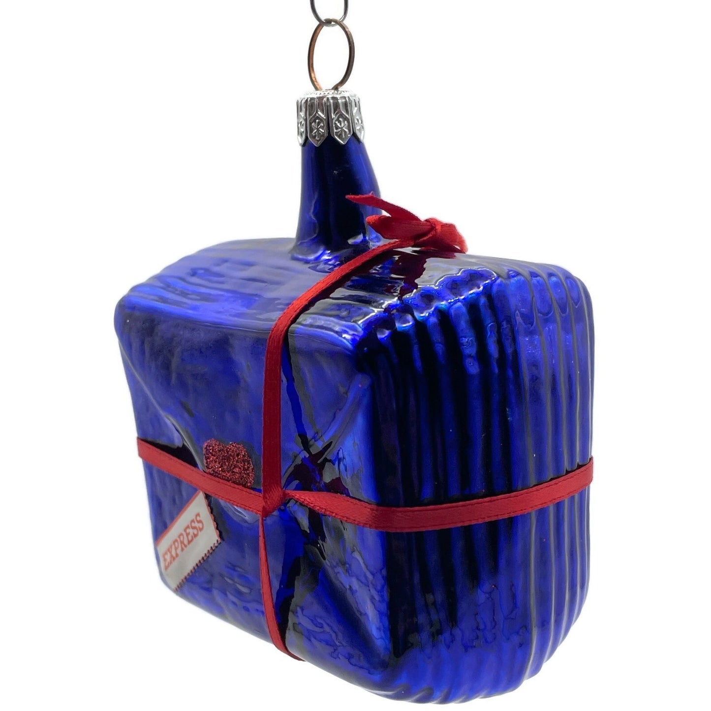 Patricia Breen Letter to My Beloved Blue Valentines Postcard Christmas Ornament