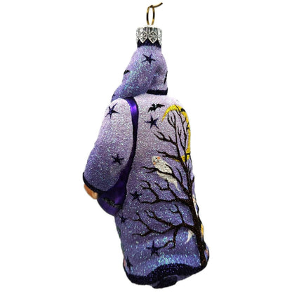 Patricia Breen Remember Me Santa Moon Purple Ghost Halloween Christmas Ornament