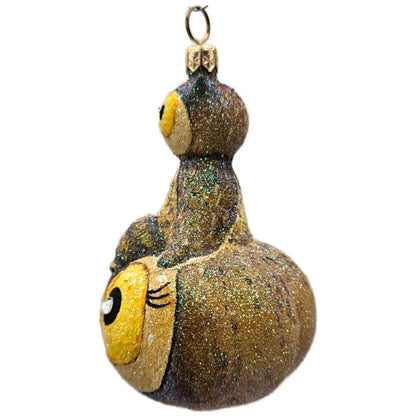 Patricia Breen Hob Goblins Hoo-ligan Brown Owl Halloween Christmas Ornament HCB