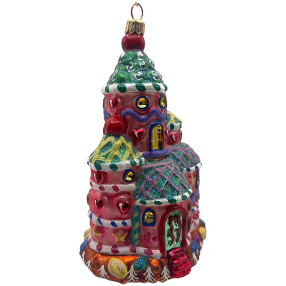 Christopher Radko Candy Land Corner Castle Christmas Ornament LE 99-HOU-3