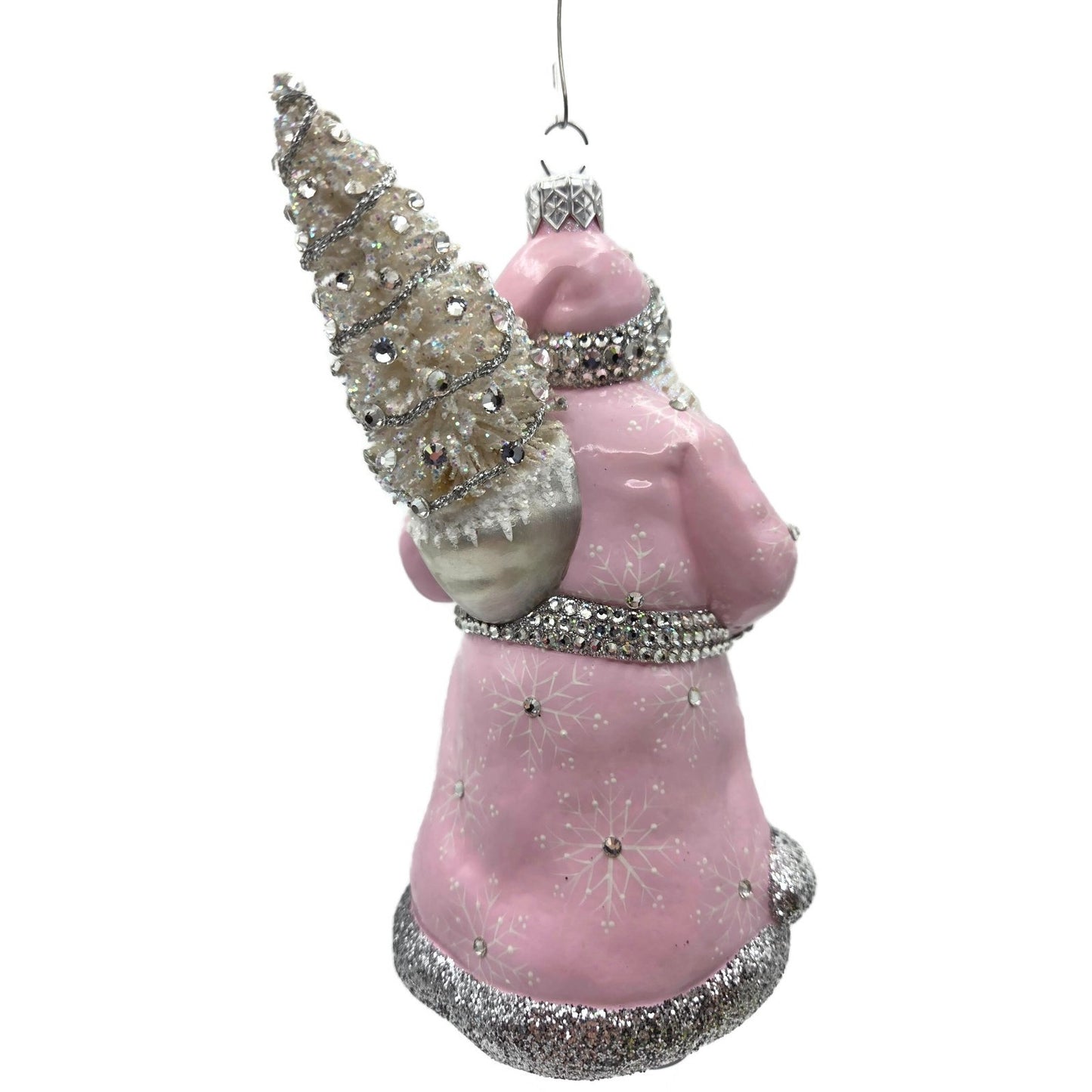 Patricia Breen Finnmark Claus Pink Santa Tree Adornment Christmas Ornament CATZ