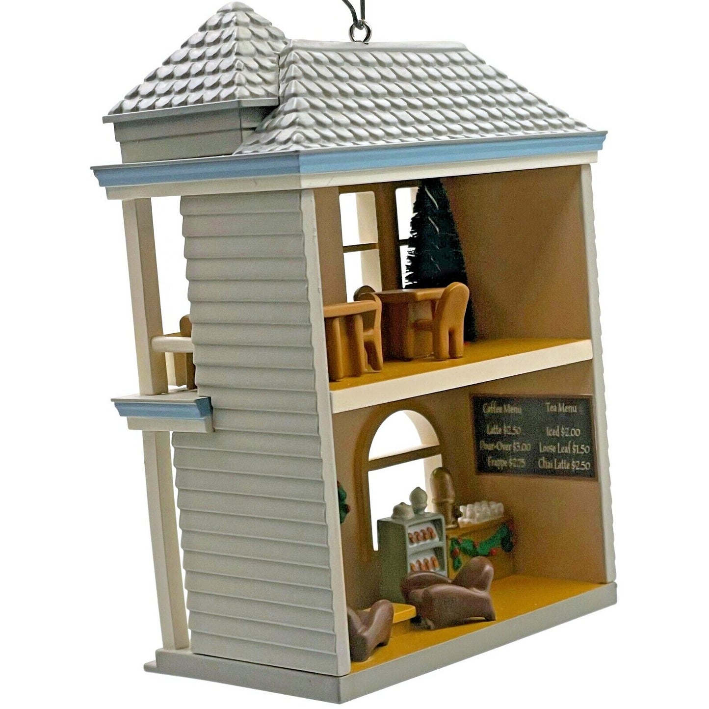 Hallmark Ornament Keepsake Korners Coffee Shop 2021 Nostalgic Christmas Tree