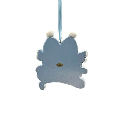 Babys First Christmas Twin Boys Blue Resin Holiday Tree Ornament Midwest CBK