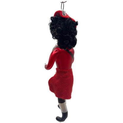 Soffieria De Carlini Captain Hook Italian Red Glass Christmas Tree Ornament