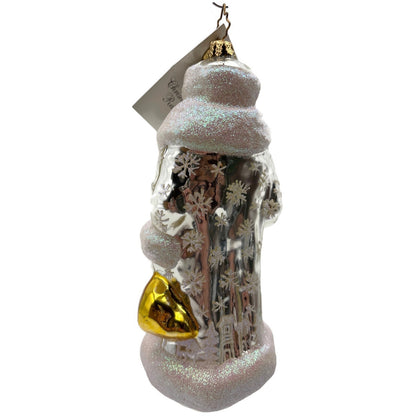 Christopher Radko Siberian Snow Nick-Pine Creek Christmas Ornament 3010336