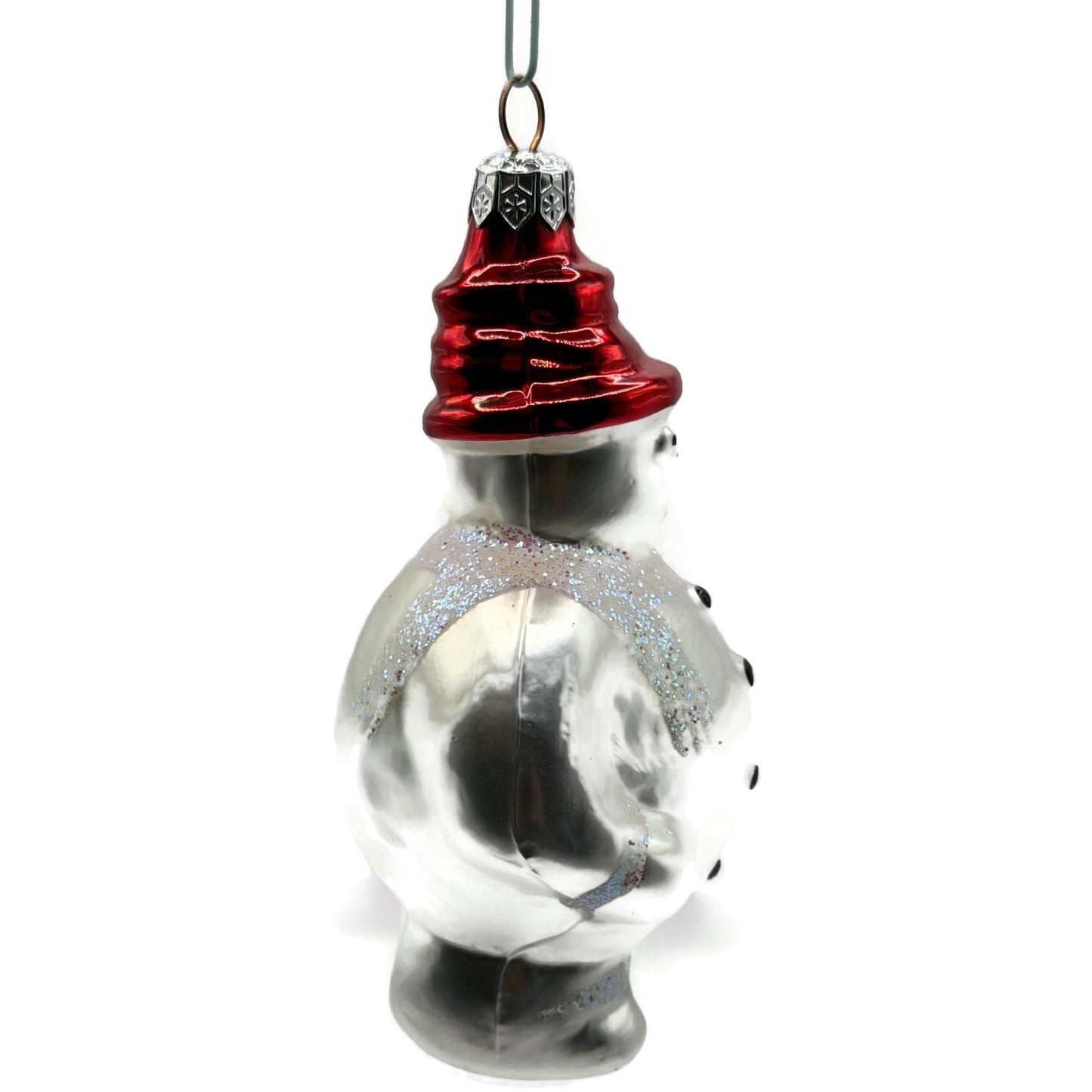 Christopher Radko Frosty Cares AIDS Awareness Snowman Christmas Ornament 94SP05