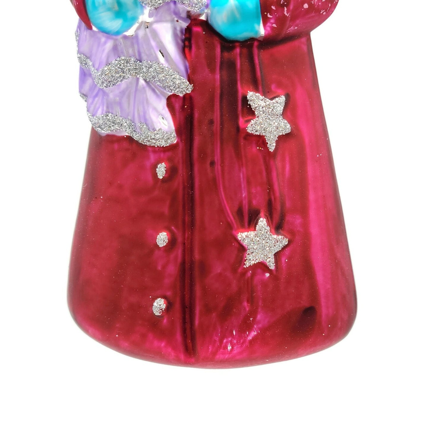 Larry Fraga Mr. Fabulous Santa Claus Dresden Dove Christmas Holiday Ornament
