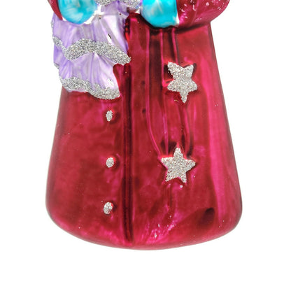 Larry Fraga Mr. Fabulous Santa Claus Dresden Dove Christmas Holiday Ornament