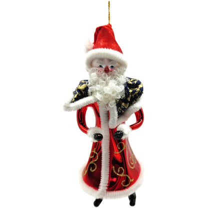 Christopher Radko Festive Fellow Red Italian Glass Christmas Ornament 98-239-0