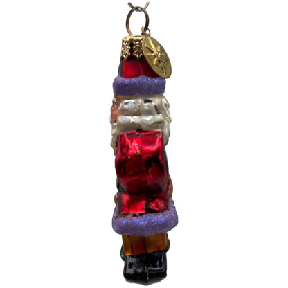Christopher Radko Ginger Snap Santa Claus Cookie Christmas Ornament 00-492-0