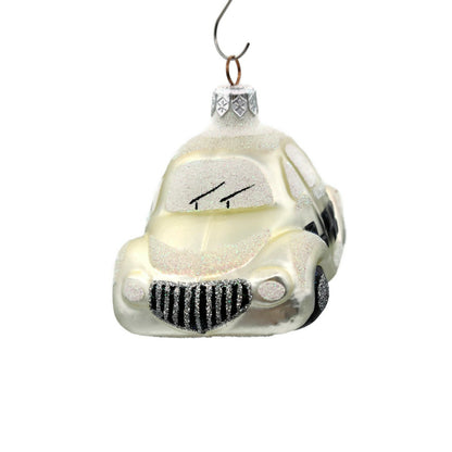 Patricia Breen Little Yellow Taxi Pearl Extra Glitter Christmas Holiday Ornament
