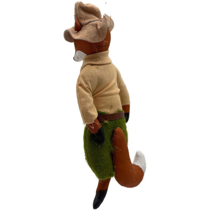 Gladys Boalt Brer Fox Uncle Remus Handmade Fabric Christmas Tree Ornament Signed