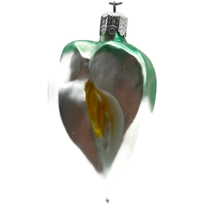 Christopher Radko Calla Lily Spring Flower Christmas Tree Ornament 09-038-0