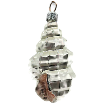 Patricia Breen Erics Shell Pearl Summer Aquatic Nautical Ocean Seashell Ornament