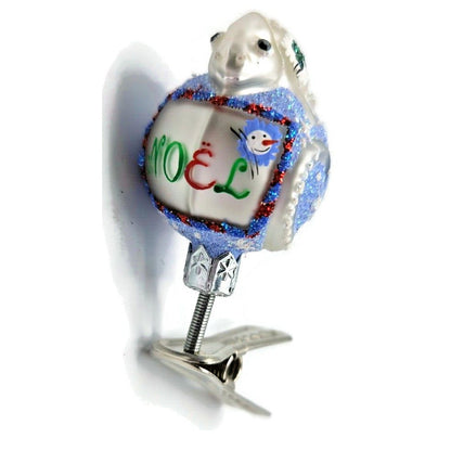 Patricia Breen Ultra Miniature Chameleon Letters Clip On Christmas Tree Ornament