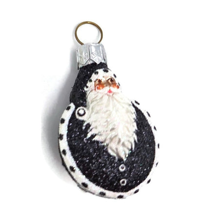 Patricia Breen Ladybug Noel Black Glittered Polka Dots Spring Christmas Ornament