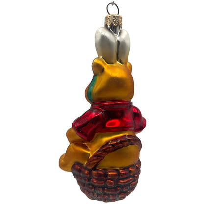 Christopher Radko Easter Pooh Disney Exclusive Easter Egg Ornament 99-DIS-17