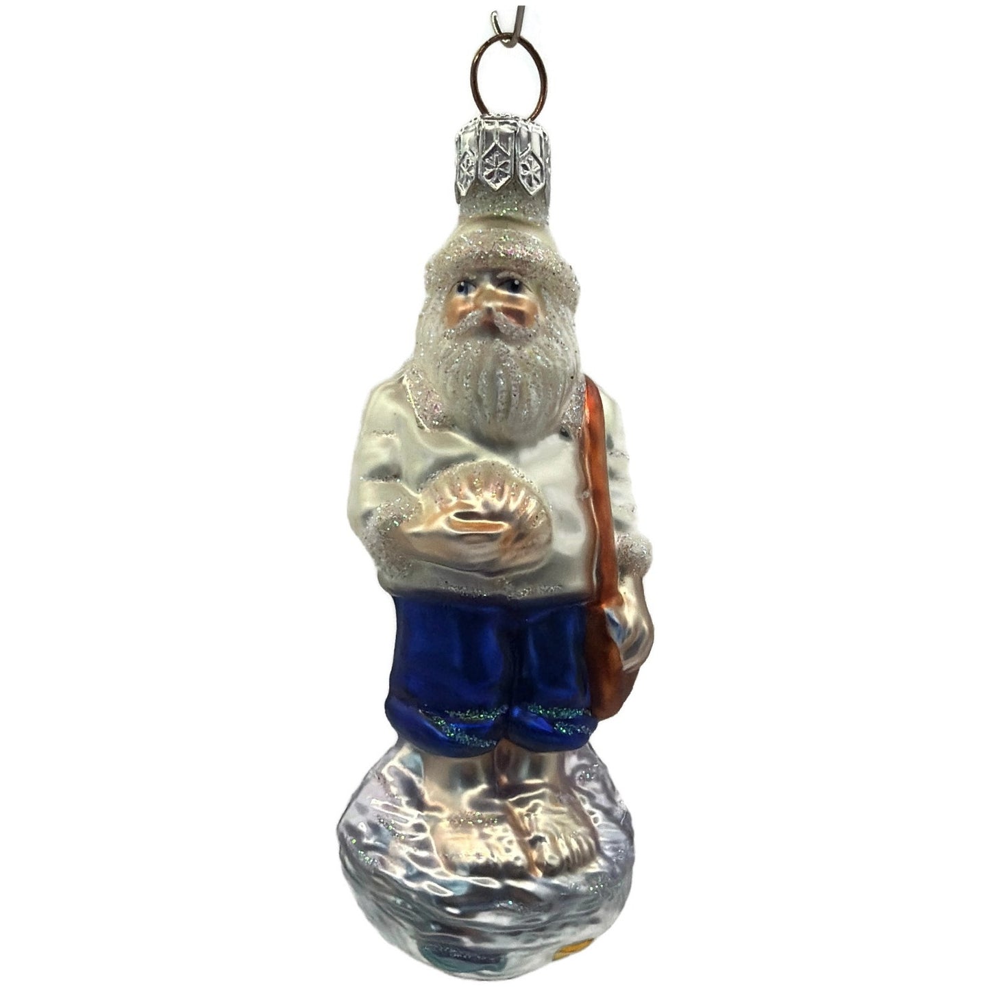 Patricia Breen Cape Cod Nichols Aquatic Santa Claus Summer Nautical Ornament
