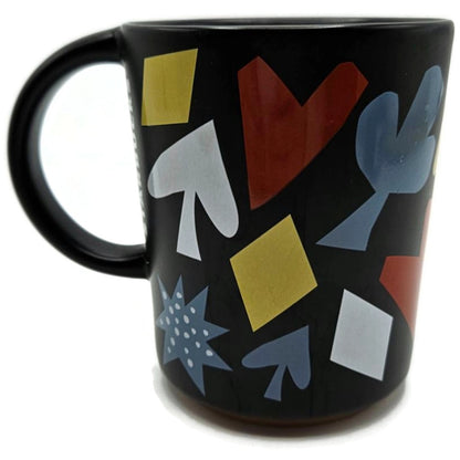 Starbucks Las Vegas Lucky 777 Casino Cards Black Coffee Cup Mug 12 fl oz