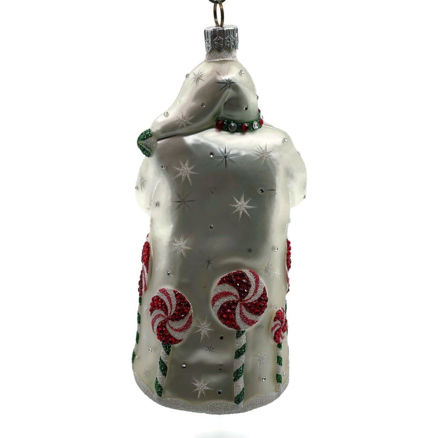 Patricia Breen Torun Santa Pearl Candy Canes Gingerbread Christmas Tree Ornament