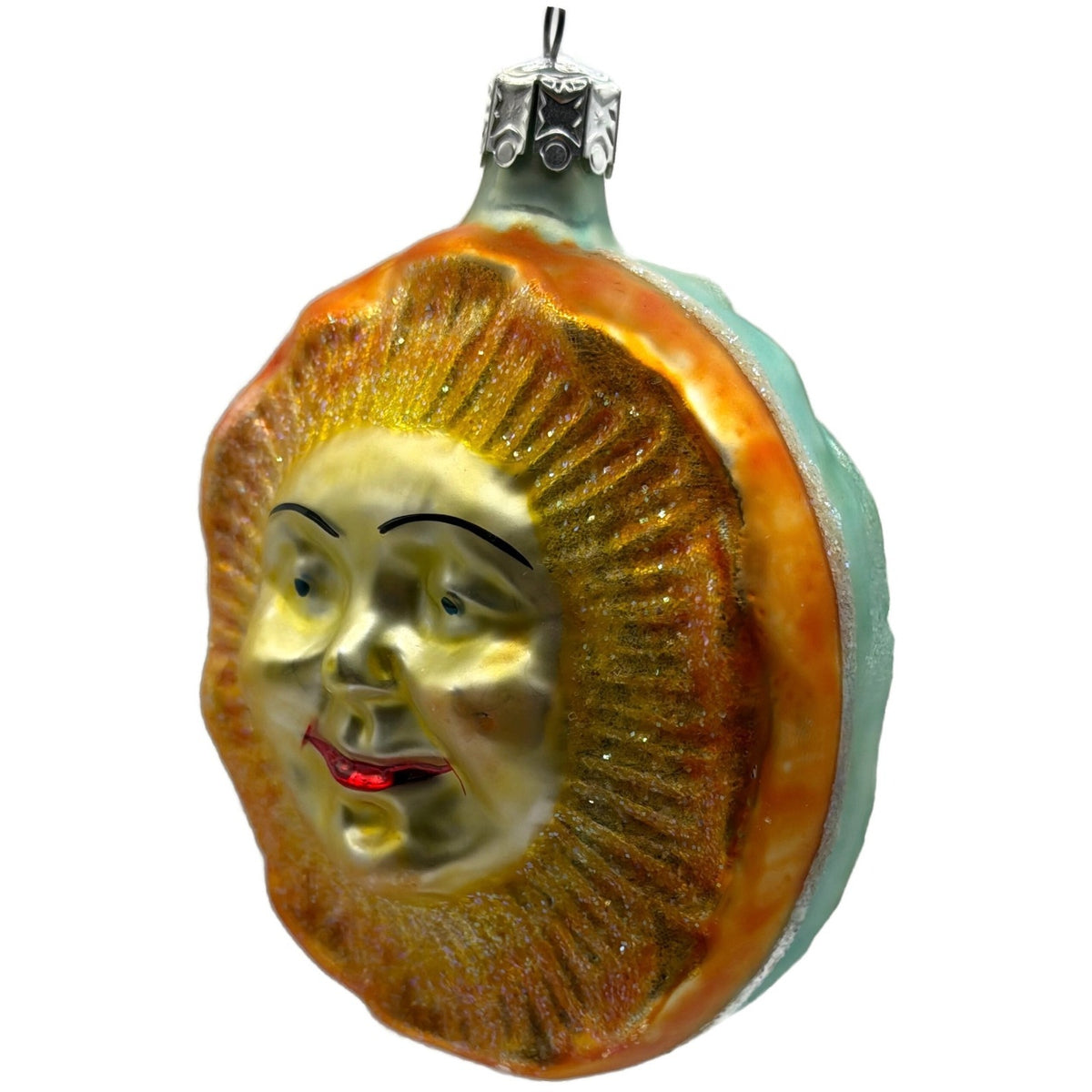 Christopher Radko Dawn & Dusk Double Sided Celestial Christmas Ornament 91-034-0