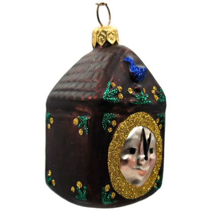 Patricia Breen Hickory Dickory Clock Brown Bird Christmas Holiday Ornament 9611B