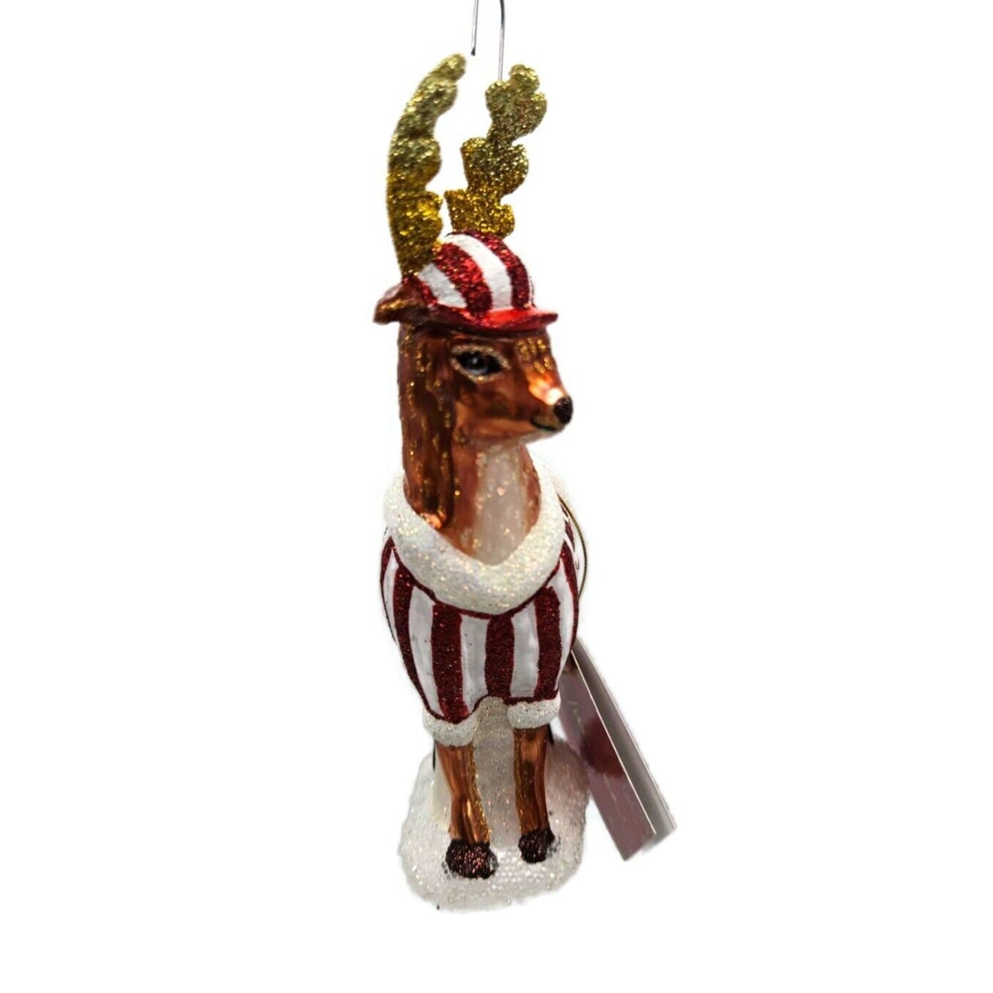 Juliska Country Estate Reindeer Games Donner the Reindeer Christmas Ornament