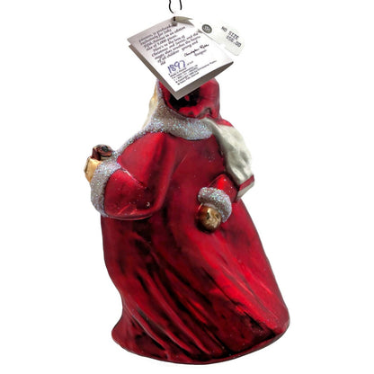 Christopher Radko Santa Calls Limited Edition Saks 5th Avenue Christmas Ornament