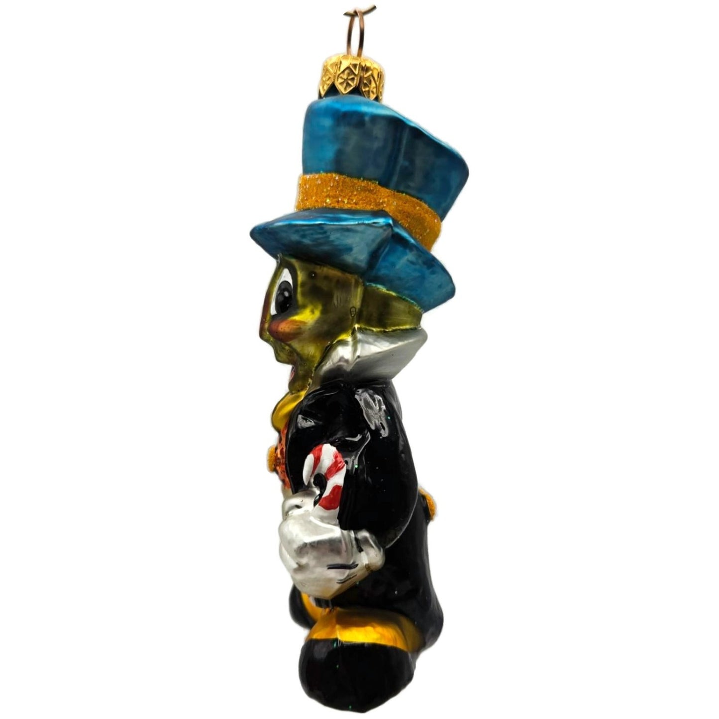 Christopher Radko By Jiminy Cricket Disney Limited Edition Christmas Ornament