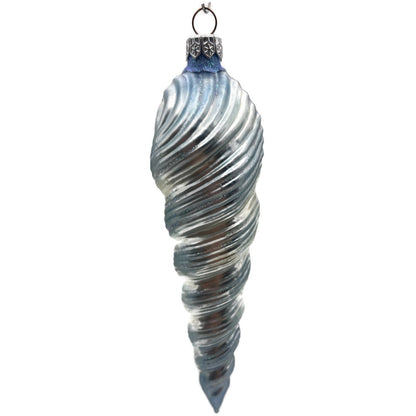 Patricia Breen Triton Santa Blue Pearl Suit Summer Nautical Christmas Ornament