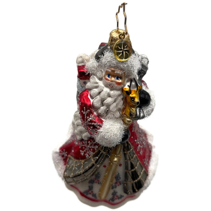 Christopher Radko Winter Splendor Santa Claus Christmas Tree Ornament 1021740