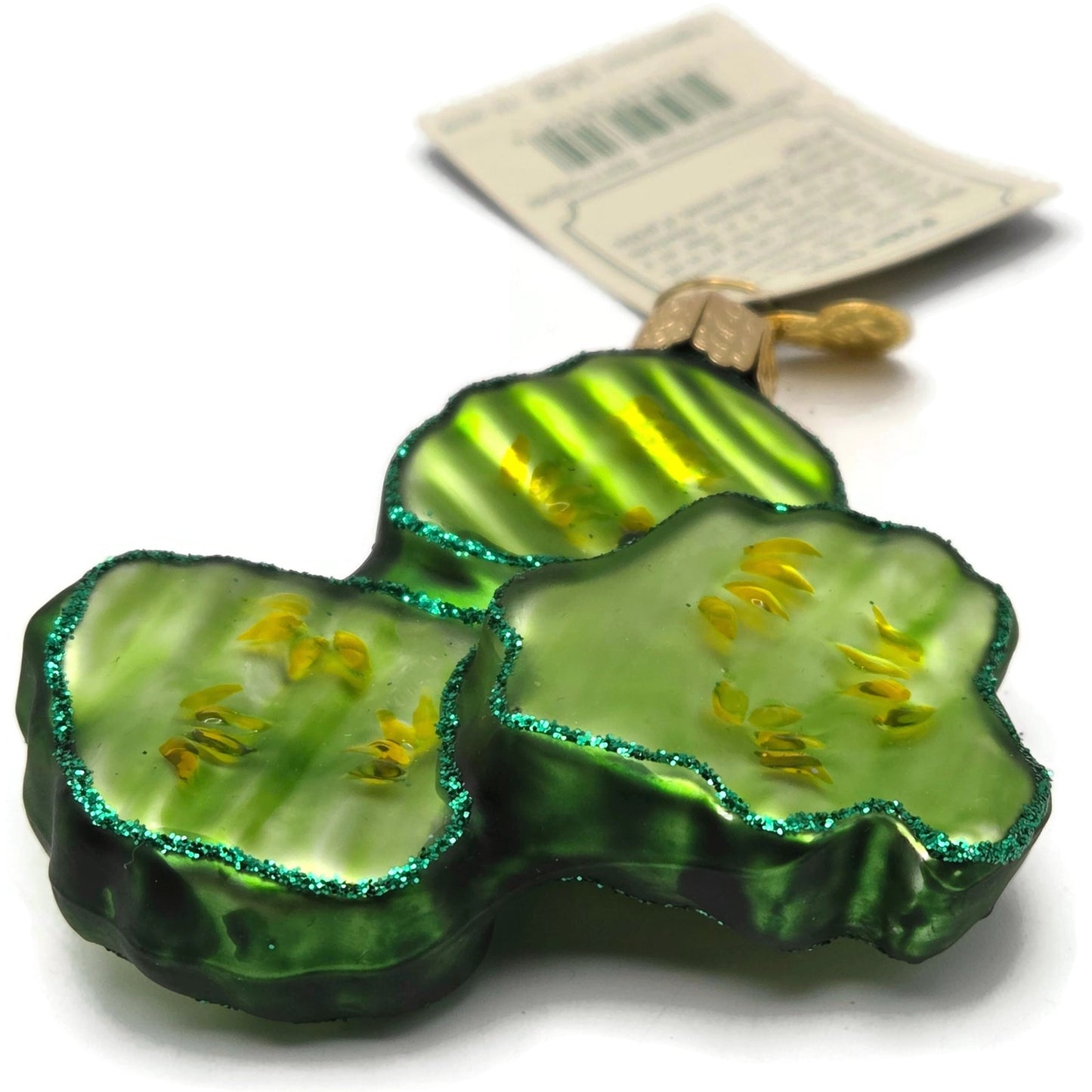 Pickle Chips Ornament: Old World Christmas Green Vegetable OWC
