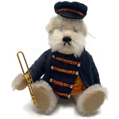 Steiff Golden Age Of The Circus Dog Bandsman 0121,19 Stuffed Animal Plush Toy