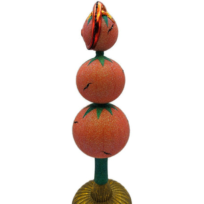 Patricia Breen Chameleon Finial Halloween Pumpkins Jack-O-Lantern Tree Topper