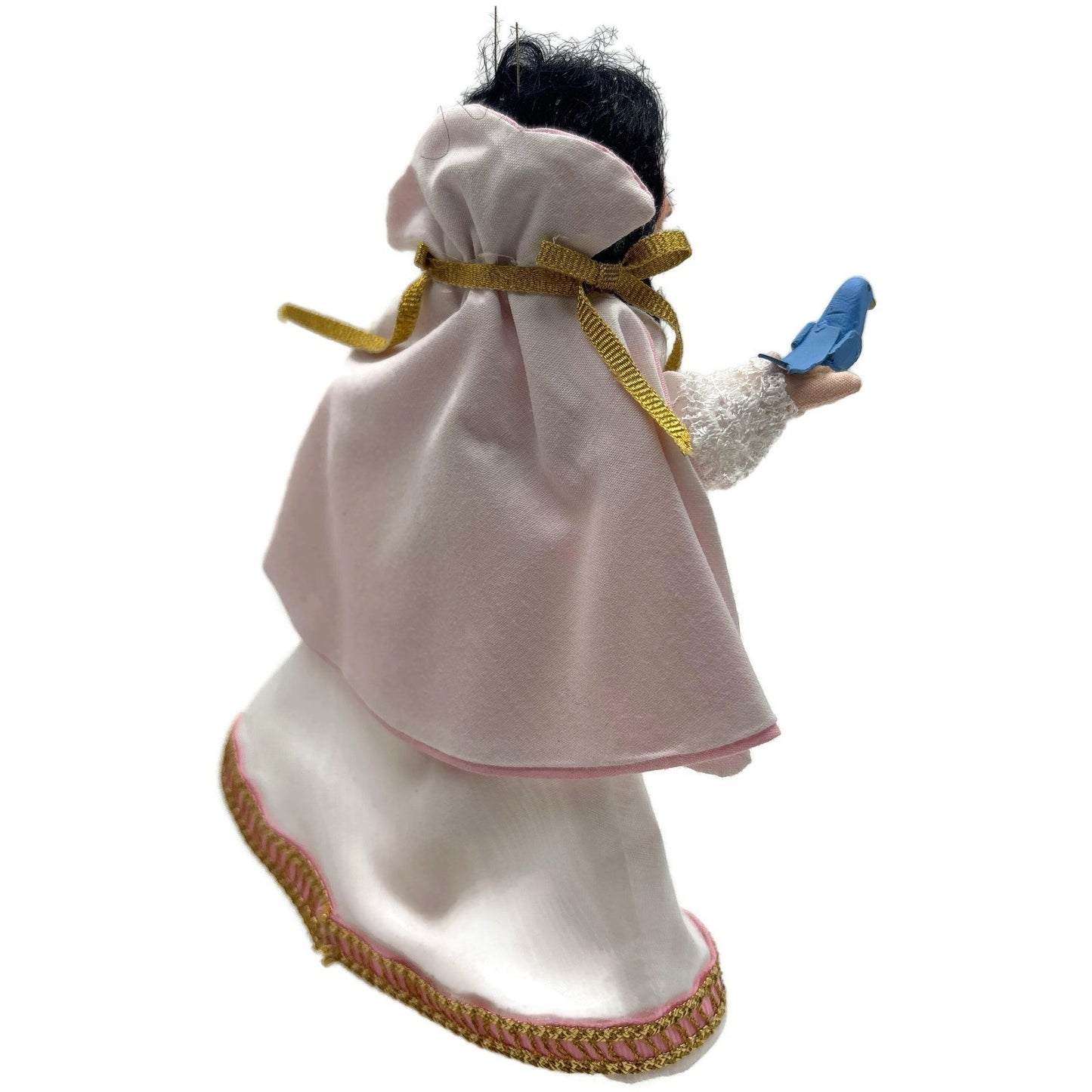 Gladys Boalt Snow White Seven Dwarfs Fabric Handmade Christmas Ornament Signed