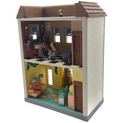 Hallmark Barber Beauty Nostalgic Shops 2004 Christmas Keepsake Ornament House