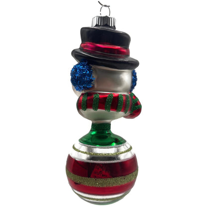 Christopher Radko Shiny Brite Holiday Splendor Santa Deer Christmas Ornament Set