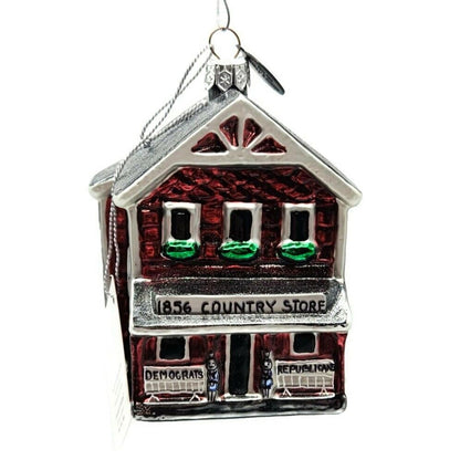 Landmark Creations The 1856 Country Store Hand Painted European Glass Ornament