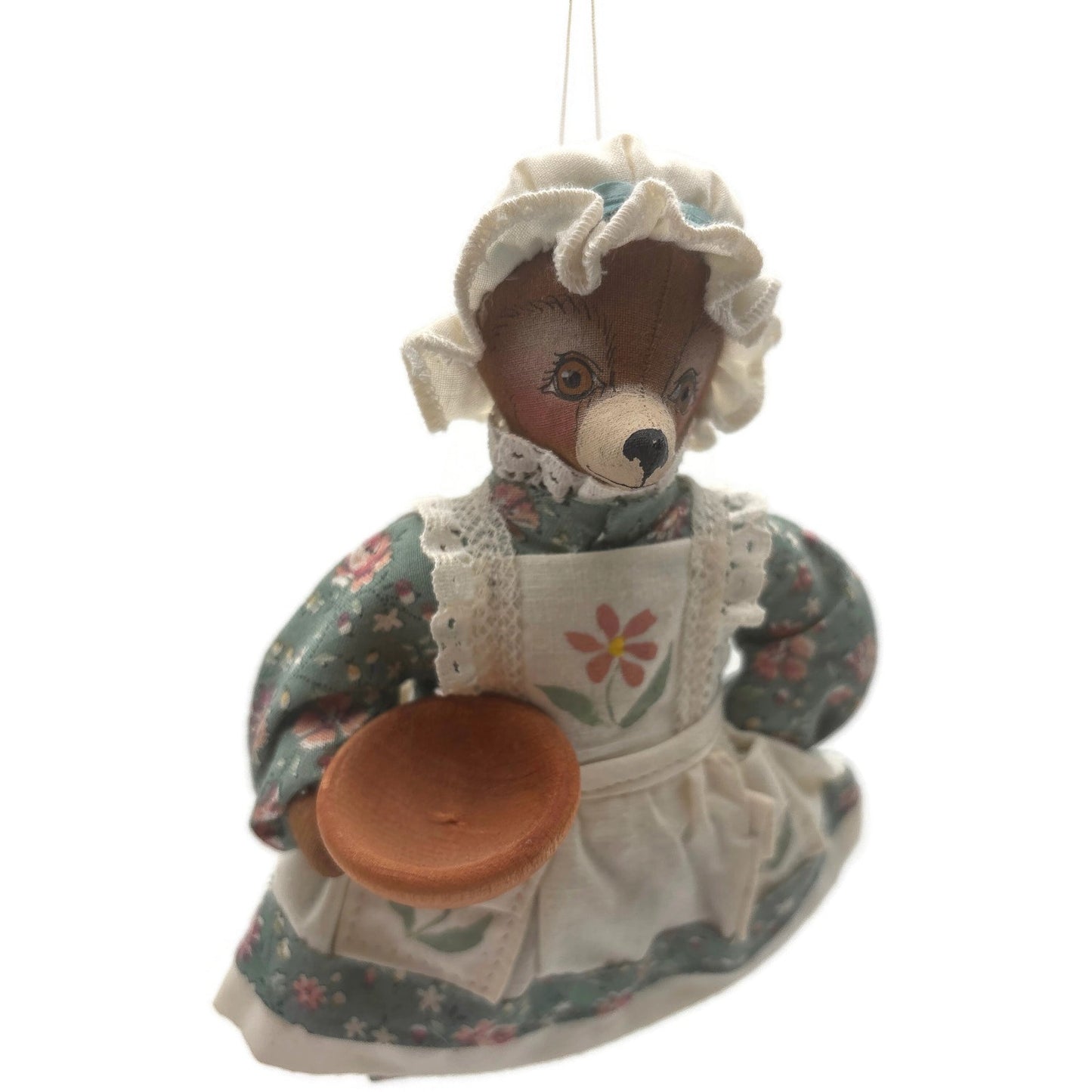 Gladys Boalt Mama Bear Goldilocks and The Three Bears Christmas Ornament Signed