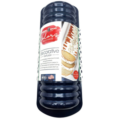 Loaf Pan Ribbed Bakeware Non Stick 4 Cup Nordic Ware Decorative Holiday Dessert