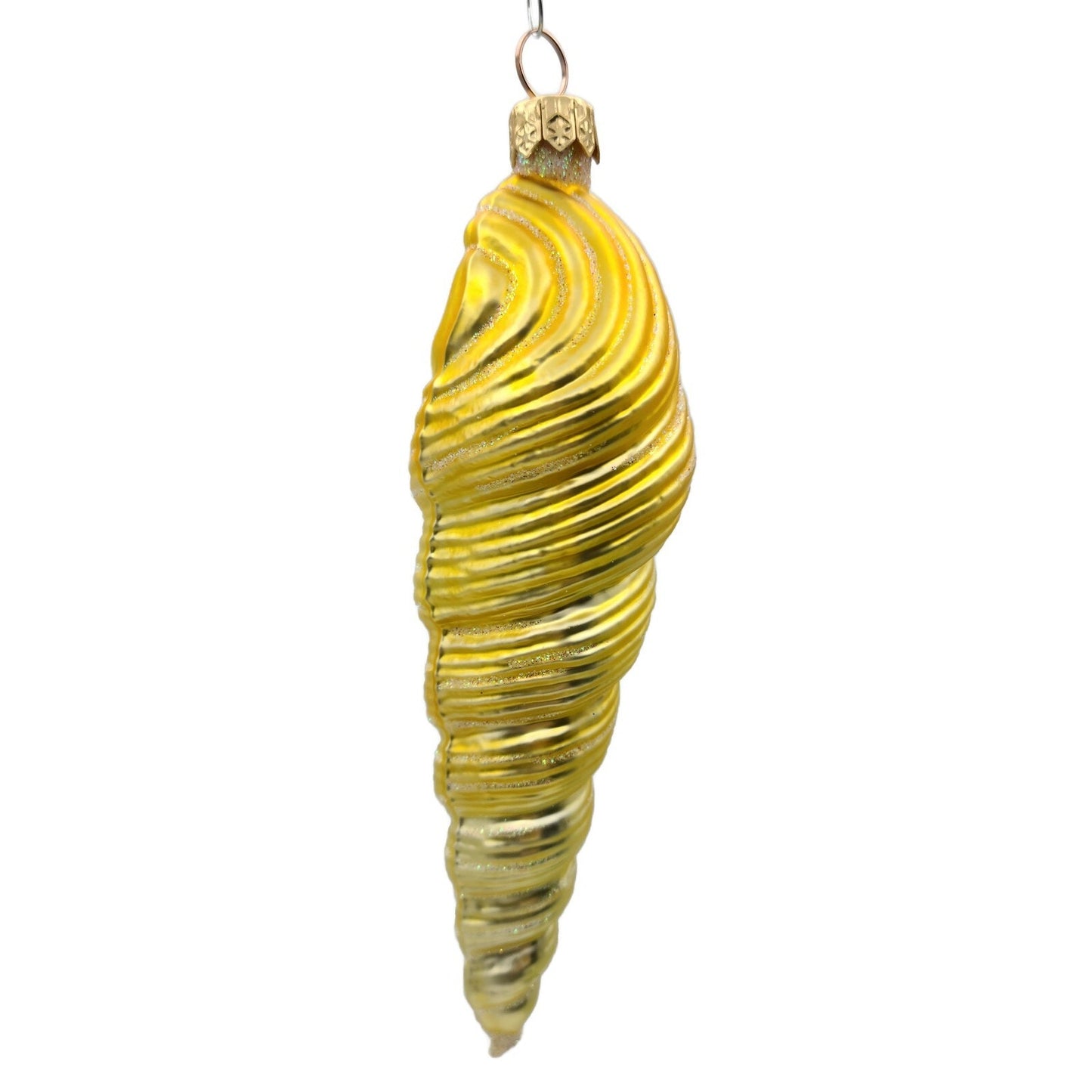 Patricia Breen Triton Santa Gold Pearl Sea Shell Summer Nautical Tree Ornament