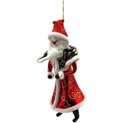 Christopher Radko Festive Fellow Red Italian Glass Christmas Ornament 98-239-0