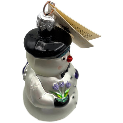 Patricia Breen My Heart Belongs To You Purple Heart Love Dots Christmas Ornament