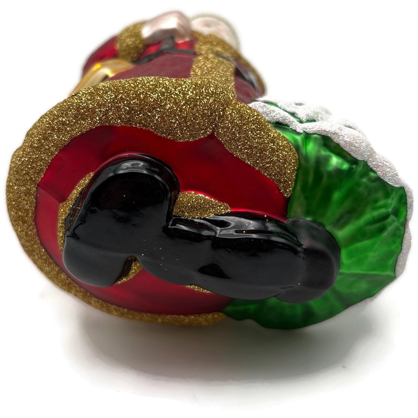 Patricia Breen Father Christmas Red Gold Green Santa Claus Ornament HCB