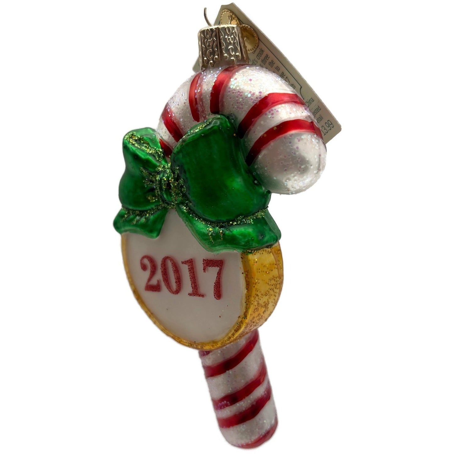 Old World Christmas 2017 Candy Cane Tradition To Cherish Christmas Tree Ornament