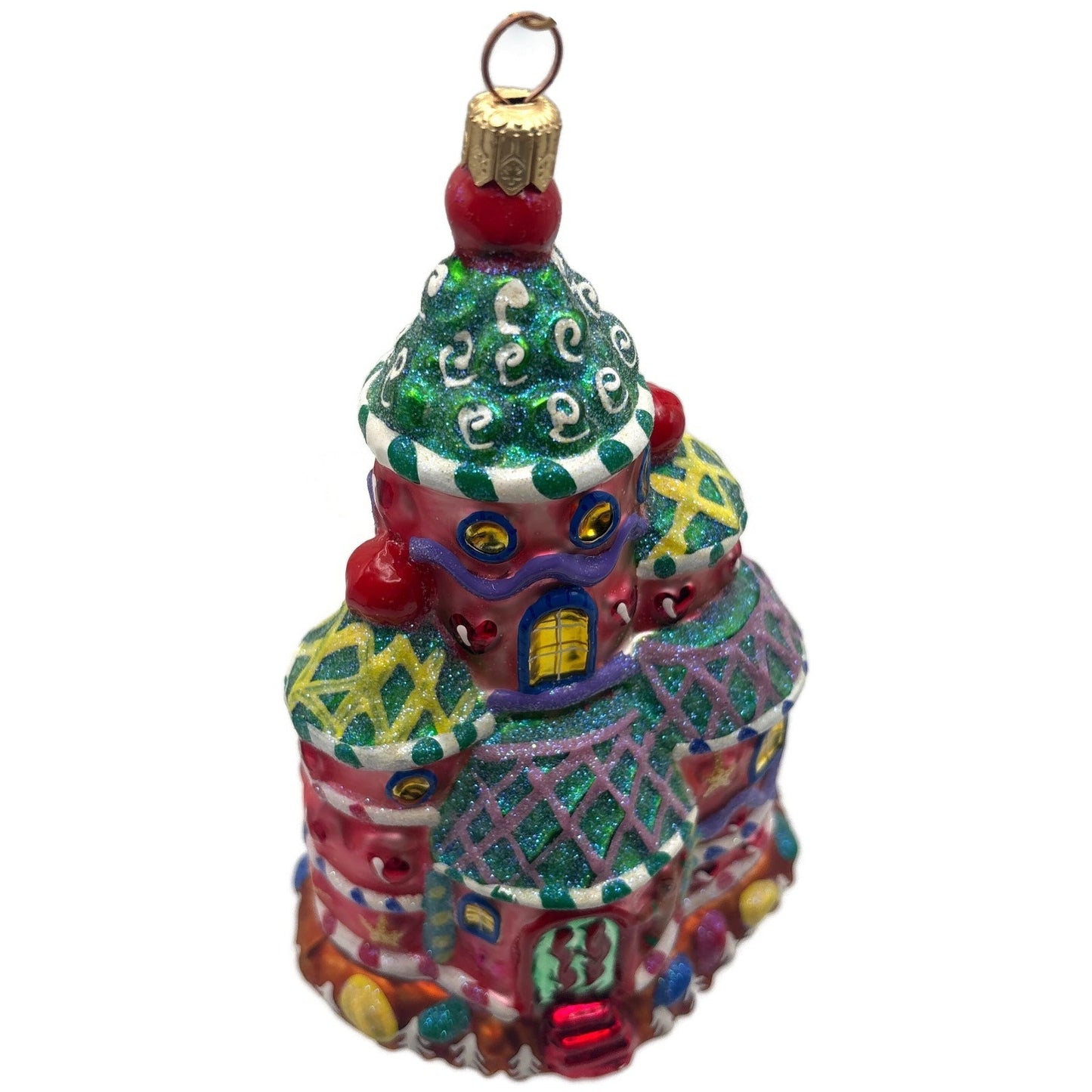 Christopher Radko Candy Land Corner Castle Christmas Ornament LE 99-HOU-3